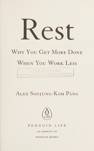 Rest book cover